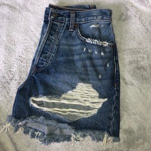 Abercrombie High Rise Shorts